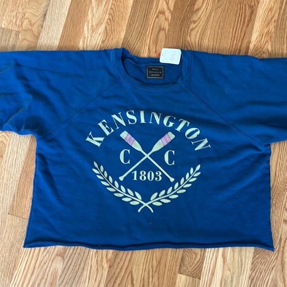 NWT Free People X Retro Brand Kensington Crewneck Sweatshirt Size Large - Picture 6 of 14